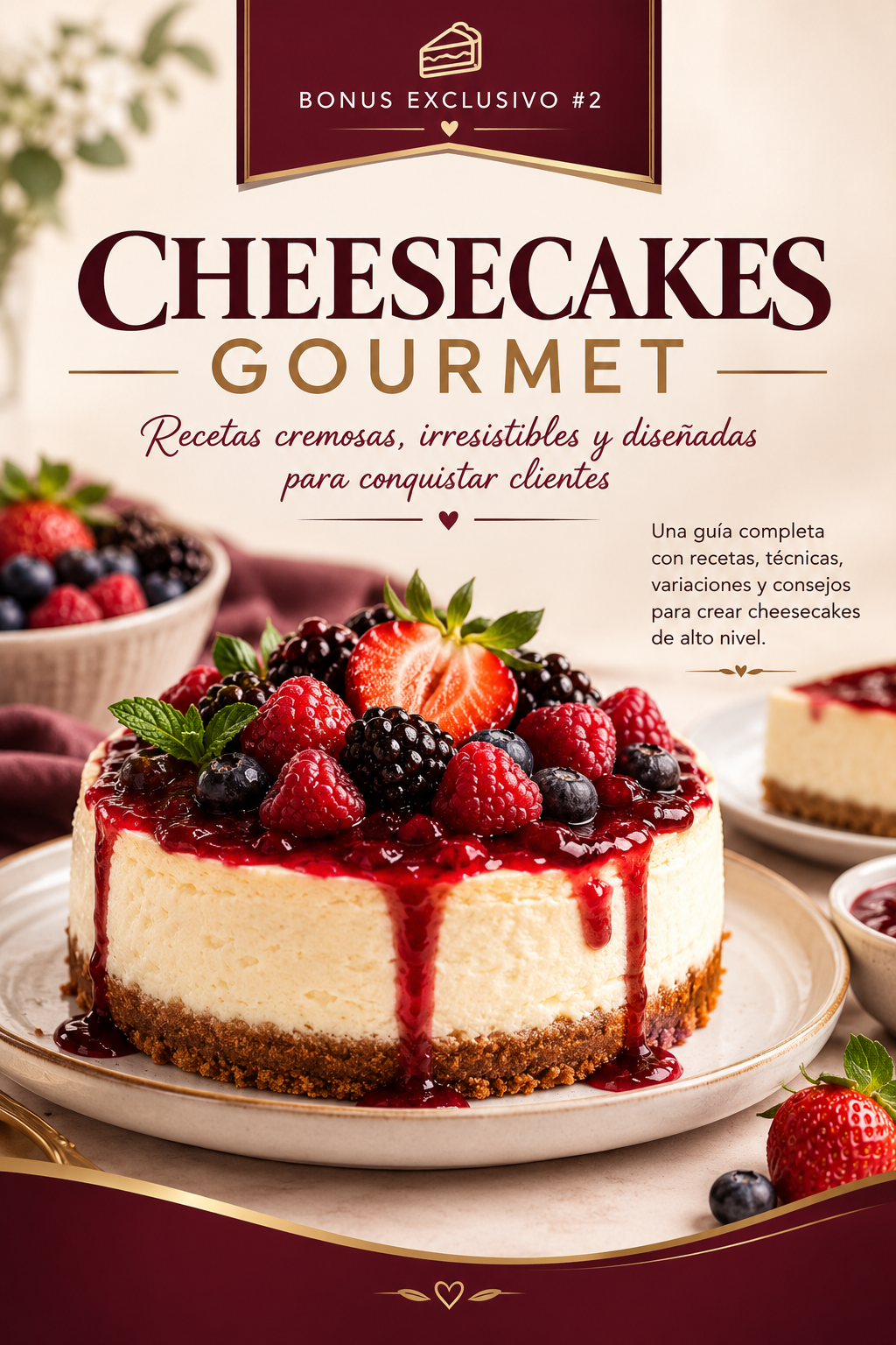 Bonus 2 — Cheesecakes Gourmet